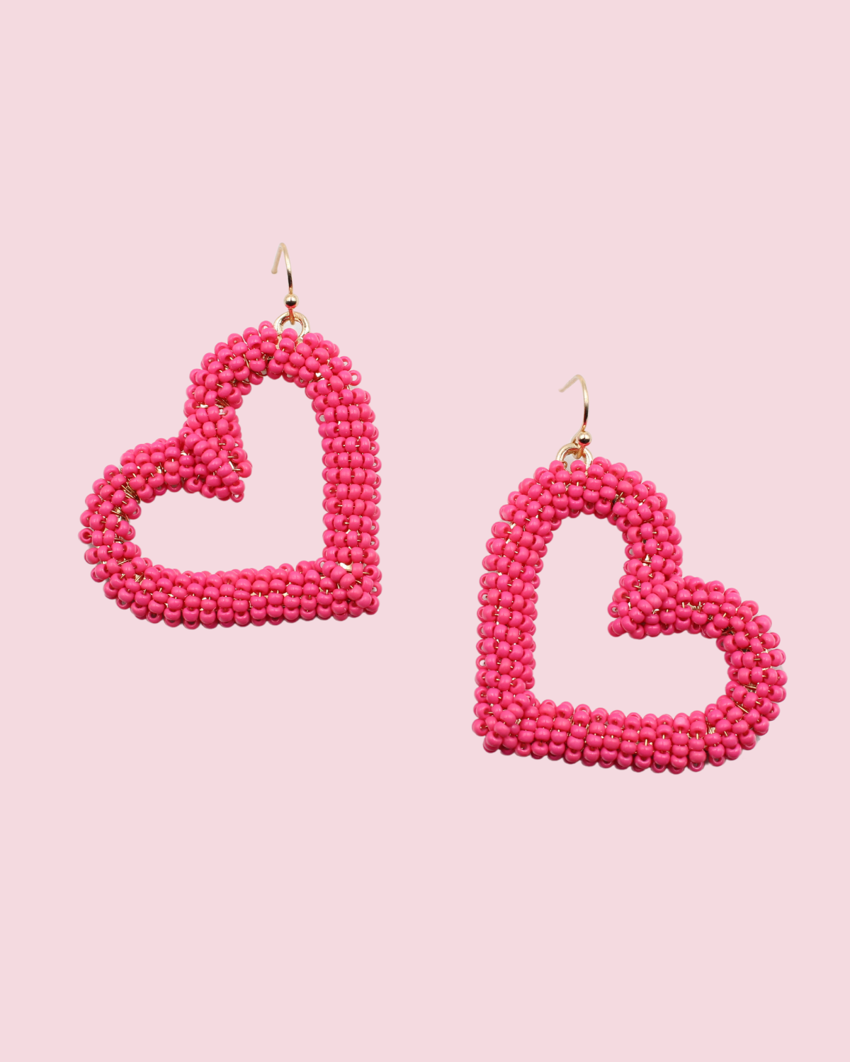 イヤリング Pink Heart Earrings - Shourouk - Strass - Pink Pink Heart Dangle Drop Earrings,Tassel Earrings,Long
