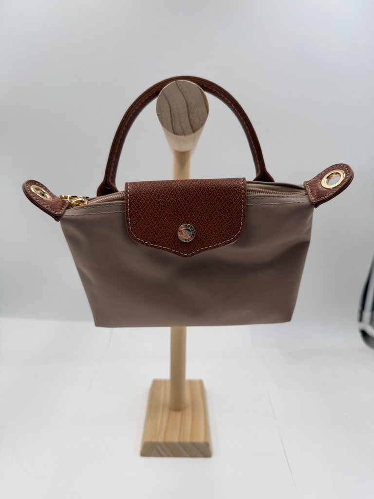 Chocolate Brown Mini Top-Handle Bag – Sam Moon Trading