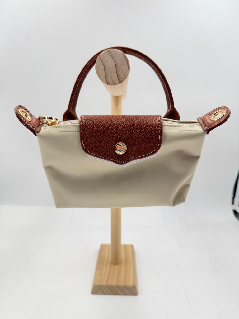 Light Pale Mini Top-Handle Bag – Sam Moon Trading