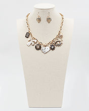 Load image into Gallery viewer, Vintage Style Assorted Charm Necklace Set
