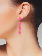 Load image into Gallery viewer, Down Pear Drop Earrings

