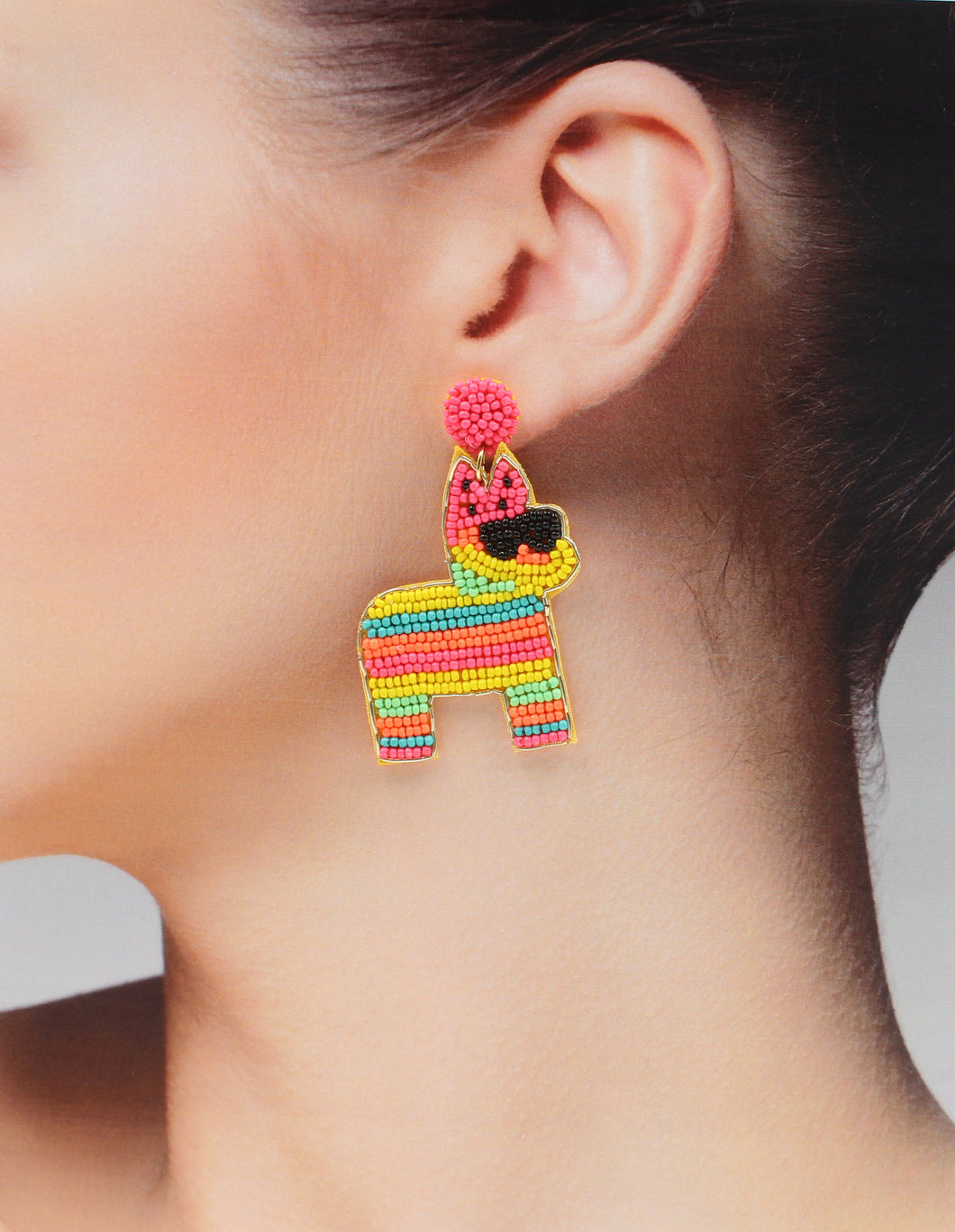 Cinco de Mayo Piñata Earrings