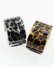 Load image into Gallery viewer, Leopard Print Resin Hinged Bangle
