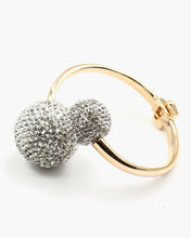 Load image into Gallery viewer, Disco Ball Hinged Bangle

