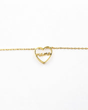 Load image into Gallery viewer, Heart Pendant &quot;Mama&quot; Necklace
