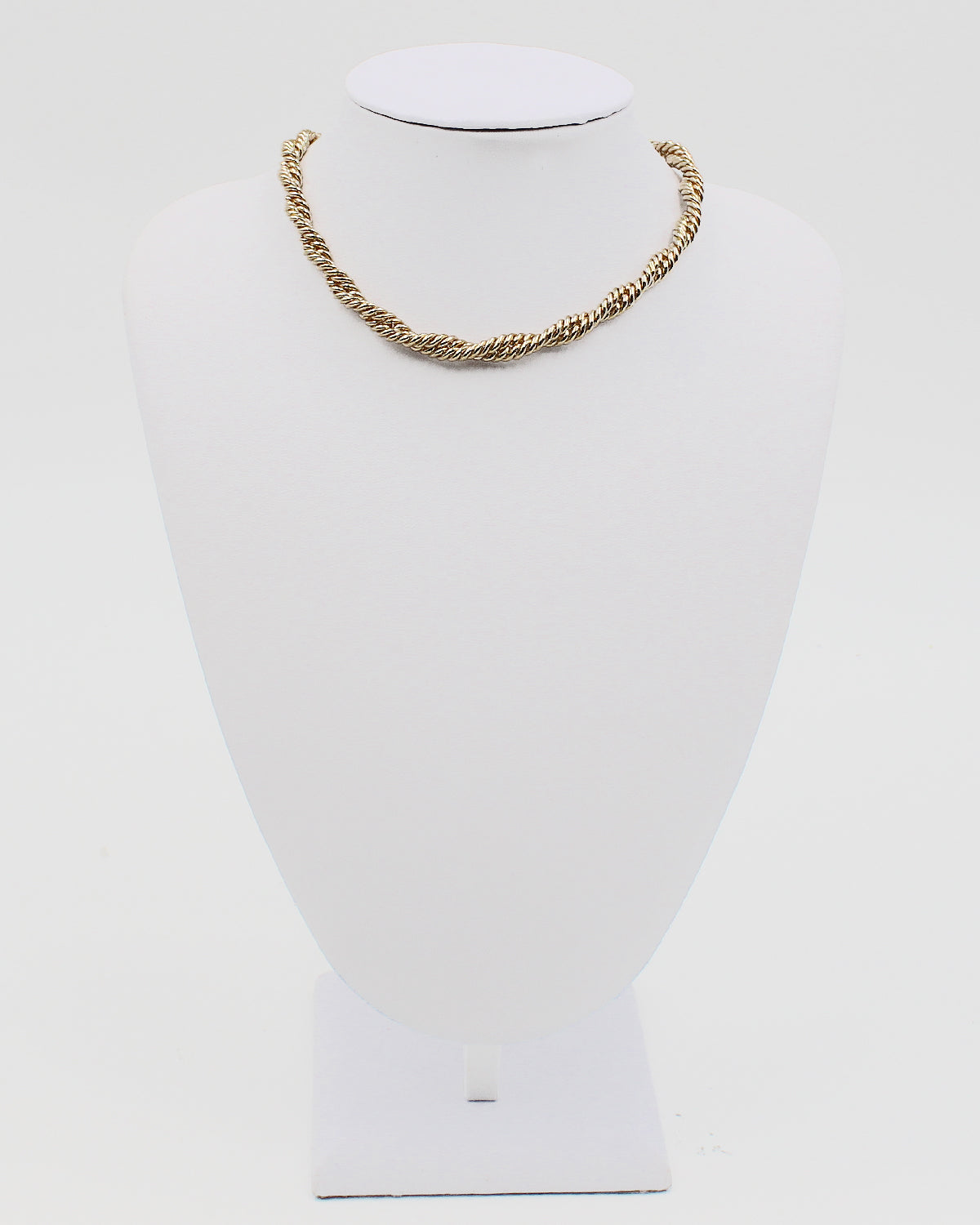 14" Braided Rope Chain Choker/Necklace Sam Moon Trading