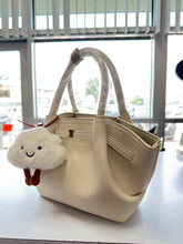 Load image into Gallery viewer, The Happy Cloud Mini Tote (Cream)
