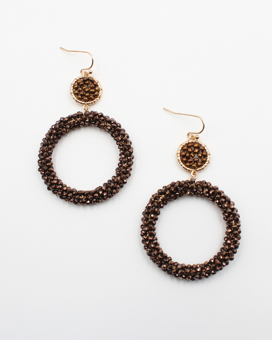 Sparkling Sequins Hoops