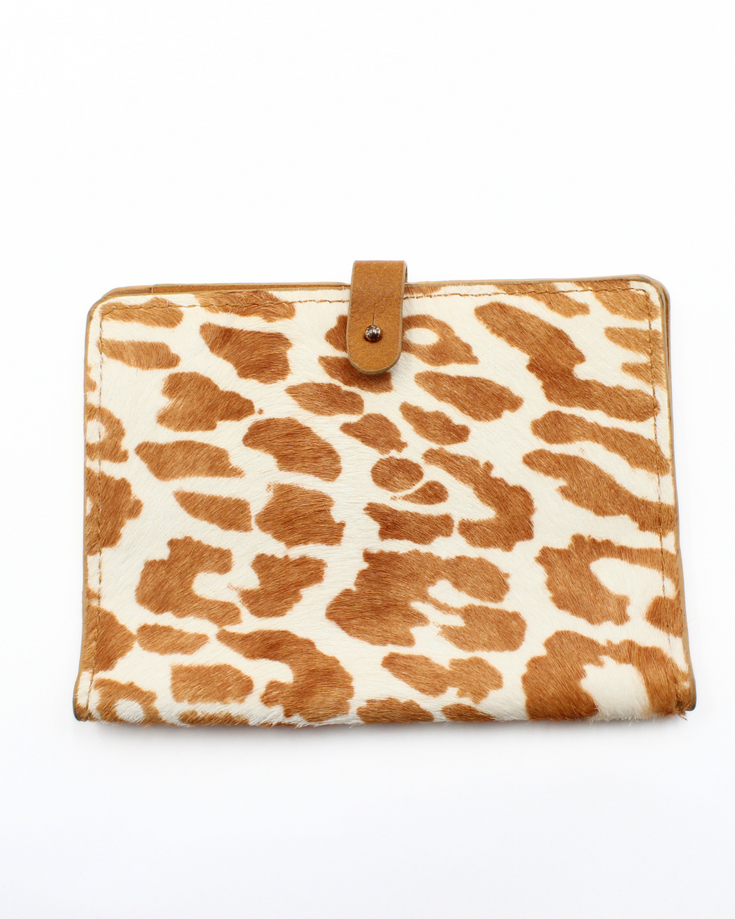Faux Cowhide Passport Cover