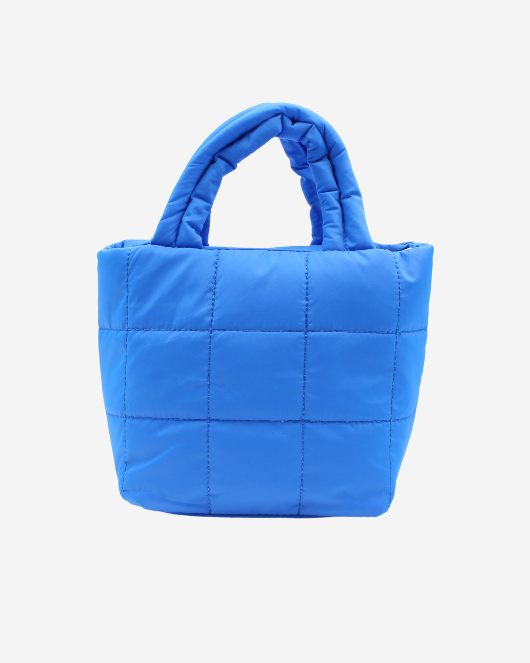 Mini Puffer Blue Tote Bag – Sam Moon Trading Mini Puffer Blue Tote Bag – Sam Moon Trading