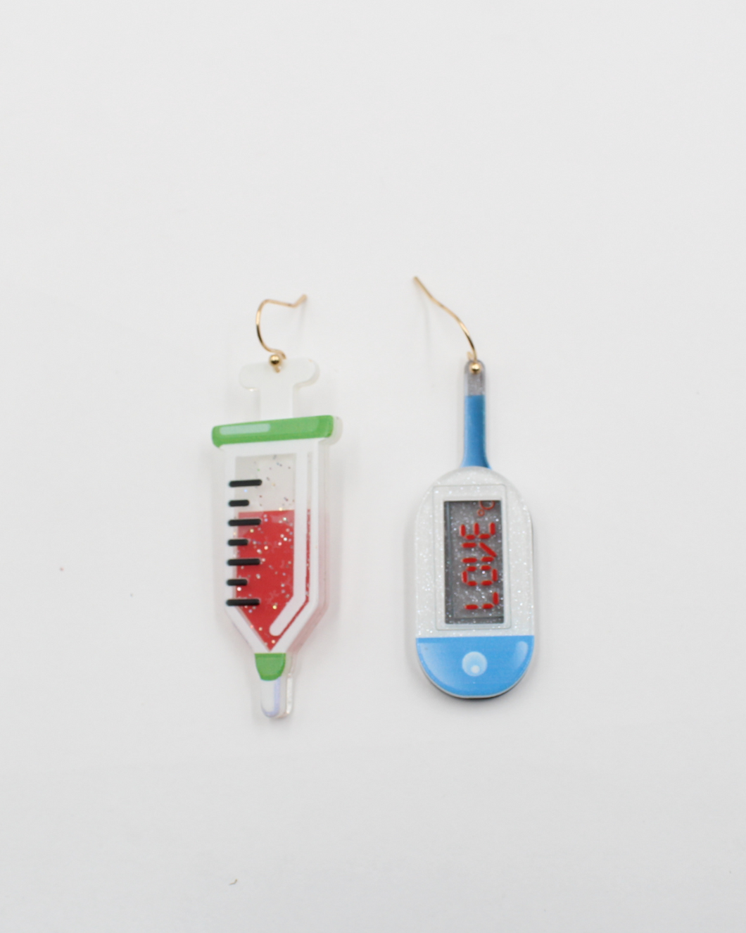 Nurse Thermometer Earrings