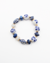 Load image into Gallery viewer, Indigo Blossom Bracelet
