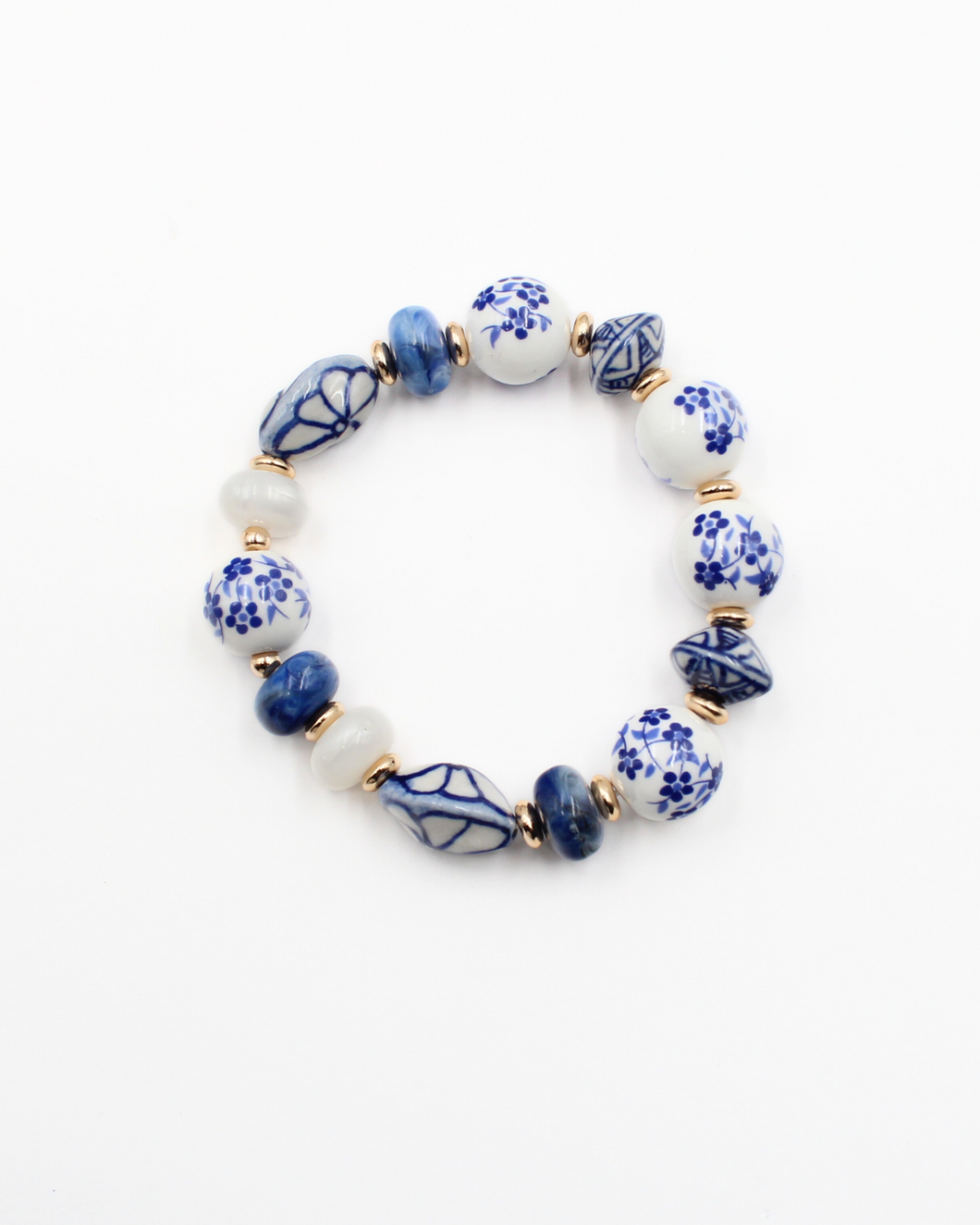 Indigo Blossom Bracelet