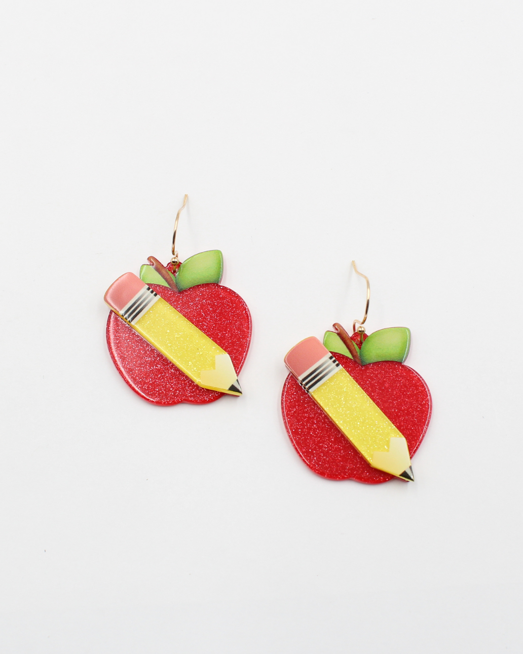 Apple Teacher Earrings
