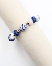 Load image into Gallery viewer, Indigo Blossom Bracelet
