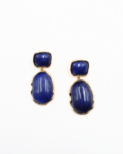 Load image into Gallery viewer, Sapphire Statement Earrings
