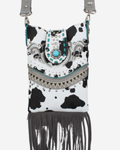 Load image into Gallery viewer, Cowprint Shoulder Bag
