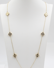 Load image into Gallery viewer, Ember Clover Long Necklace
