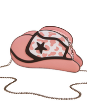 Load image into Gallery viewer, Cowboy Hat Leopard Purse
