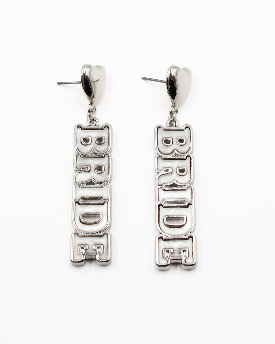 BRIDE Silver Earrings