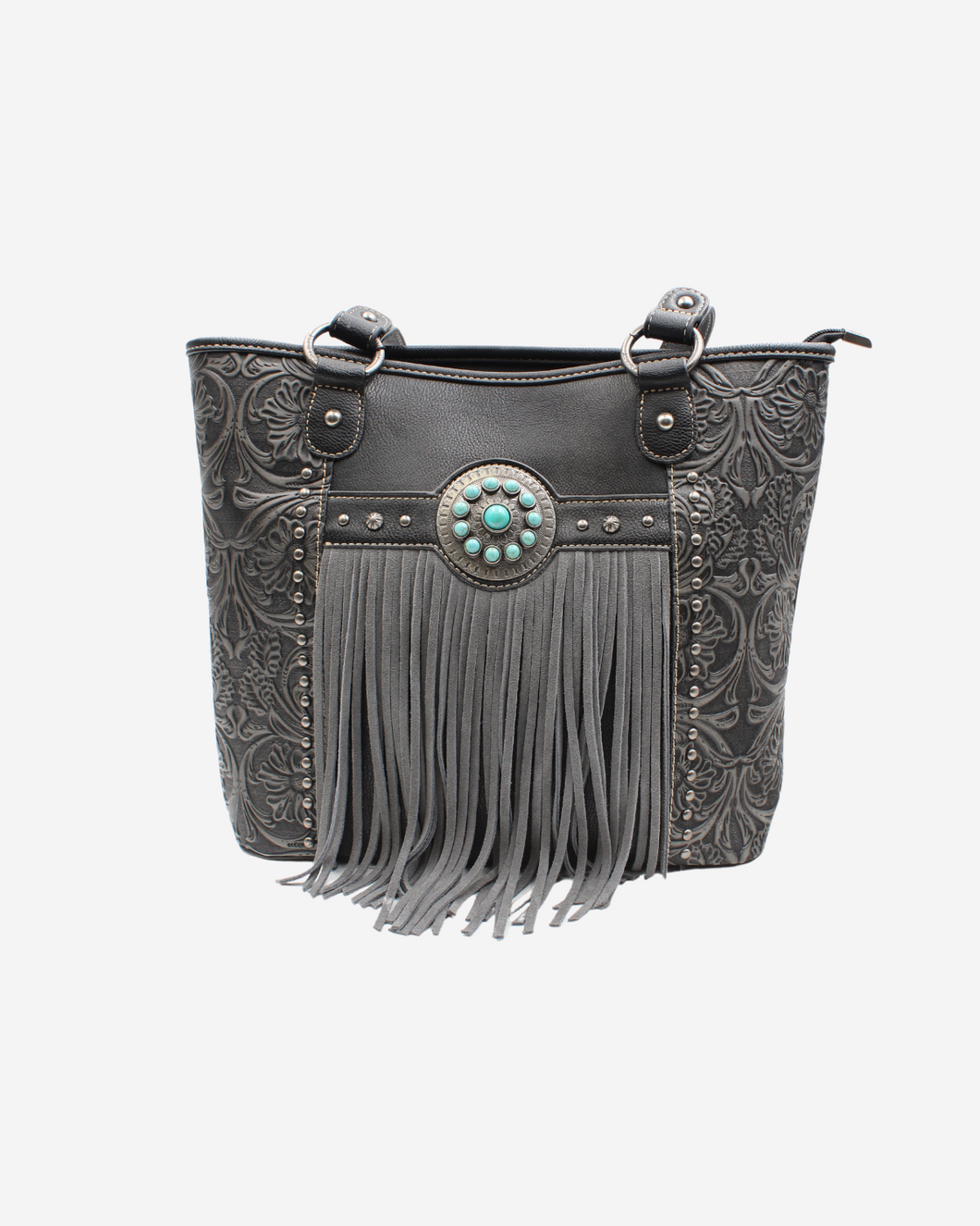 Western Fringe Tote Bag