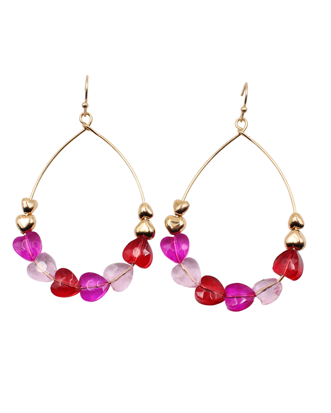 Heart Teardrop Earrings