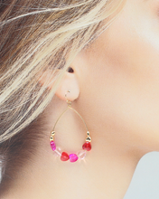 Load image into Gallery viewer, Heart Teardrop Earrings
