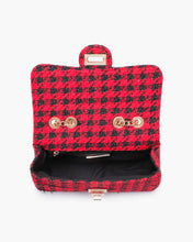 Load image into Gallery viewer, Classic Tweed Houndstooth Shoulder Bag
