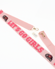 Load image into Gallery viewer, &quot;Let&#39;s Go Girls&quot; Beaded Bag Strap
