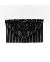 Load image into Gallery viewer, Beaded Envelope Clutch Bag
