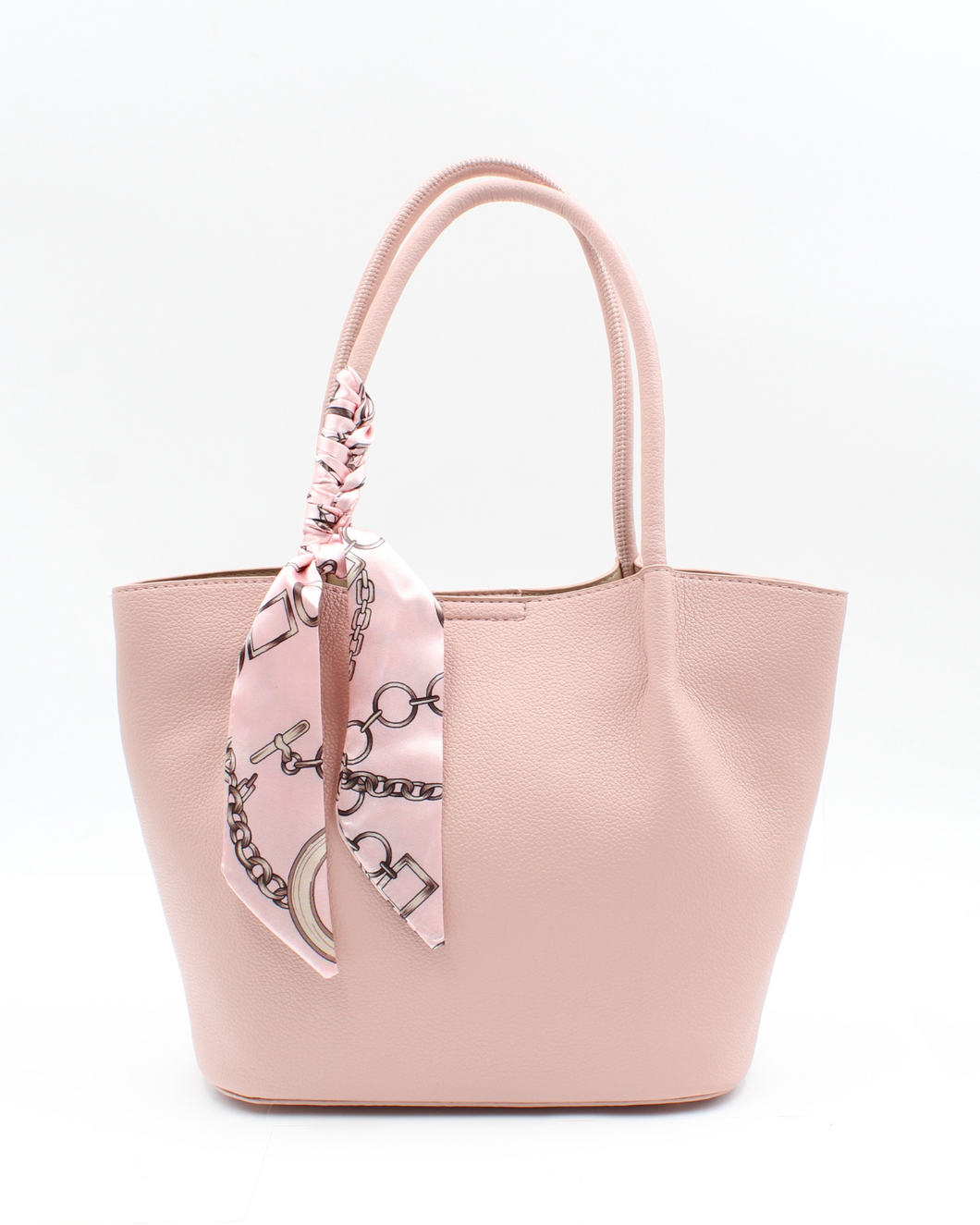 Pink Tote Bag & Pouch (2-in-1)