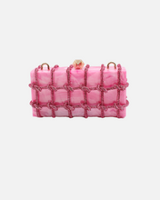 Load image into Gallery viewer, Pretty in Pink Rectangle Clutch
