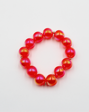 Load image into Gallery viewer, Red Statement Beaded Bracelet
