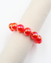 Load image into Gallery viewer, Red Statement Beaded Bracelet
