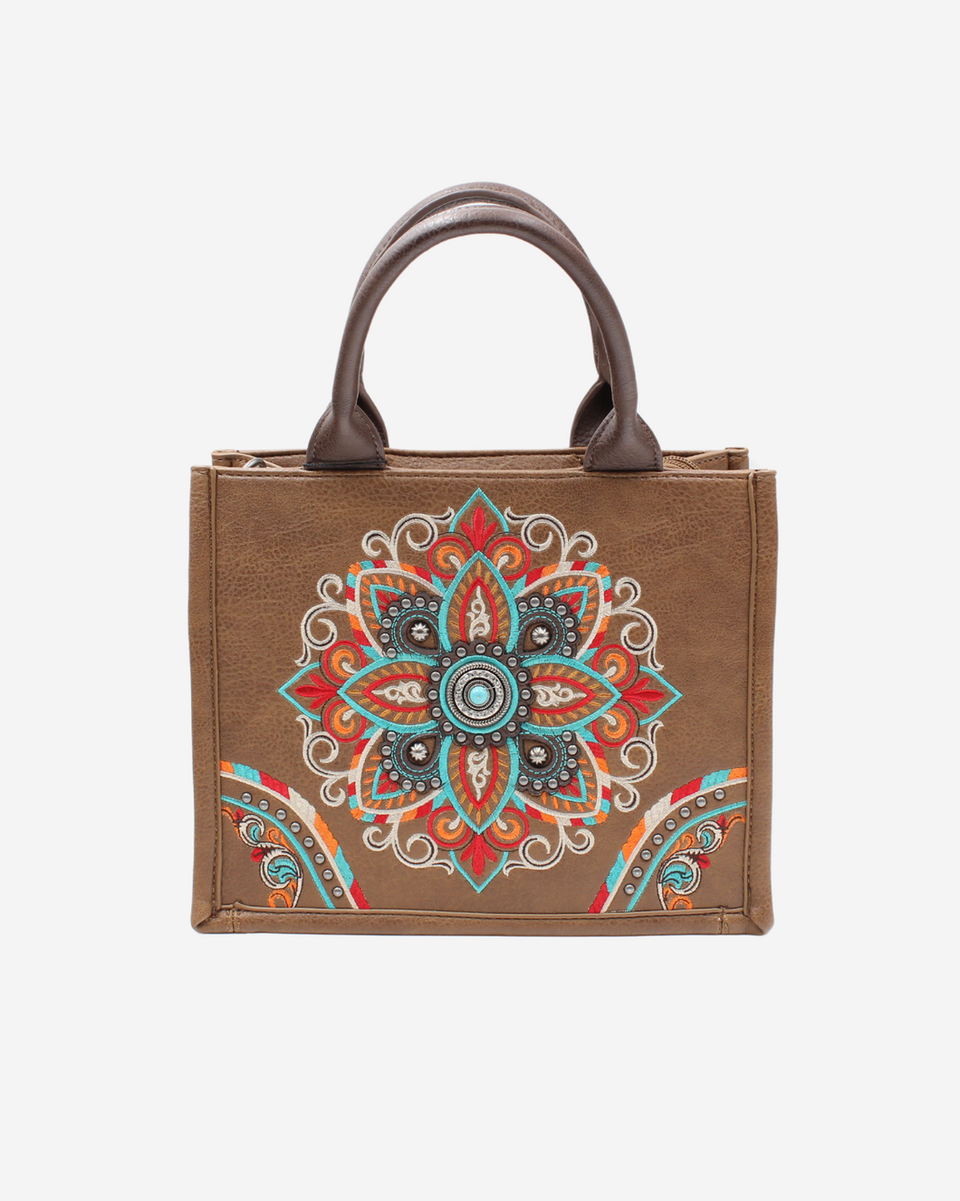 Western Lotus Tote Bag