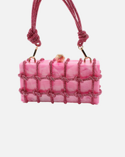 Load image into Gallery viewer, Pretty in Pink Rectangle Clutch
