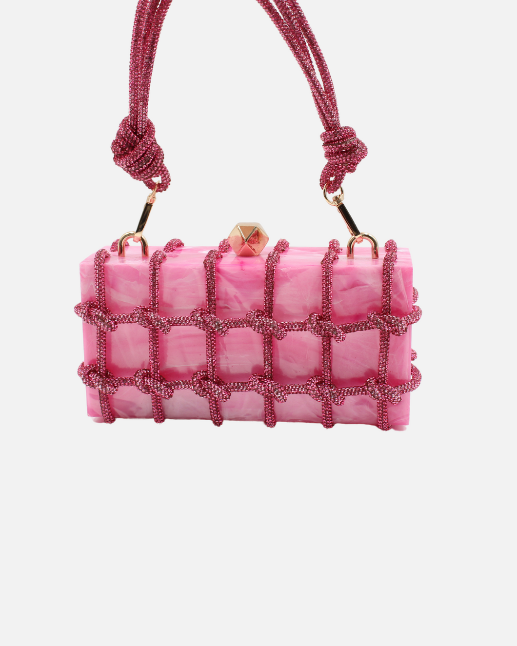 Pretty in Pink Rectangle Clutch