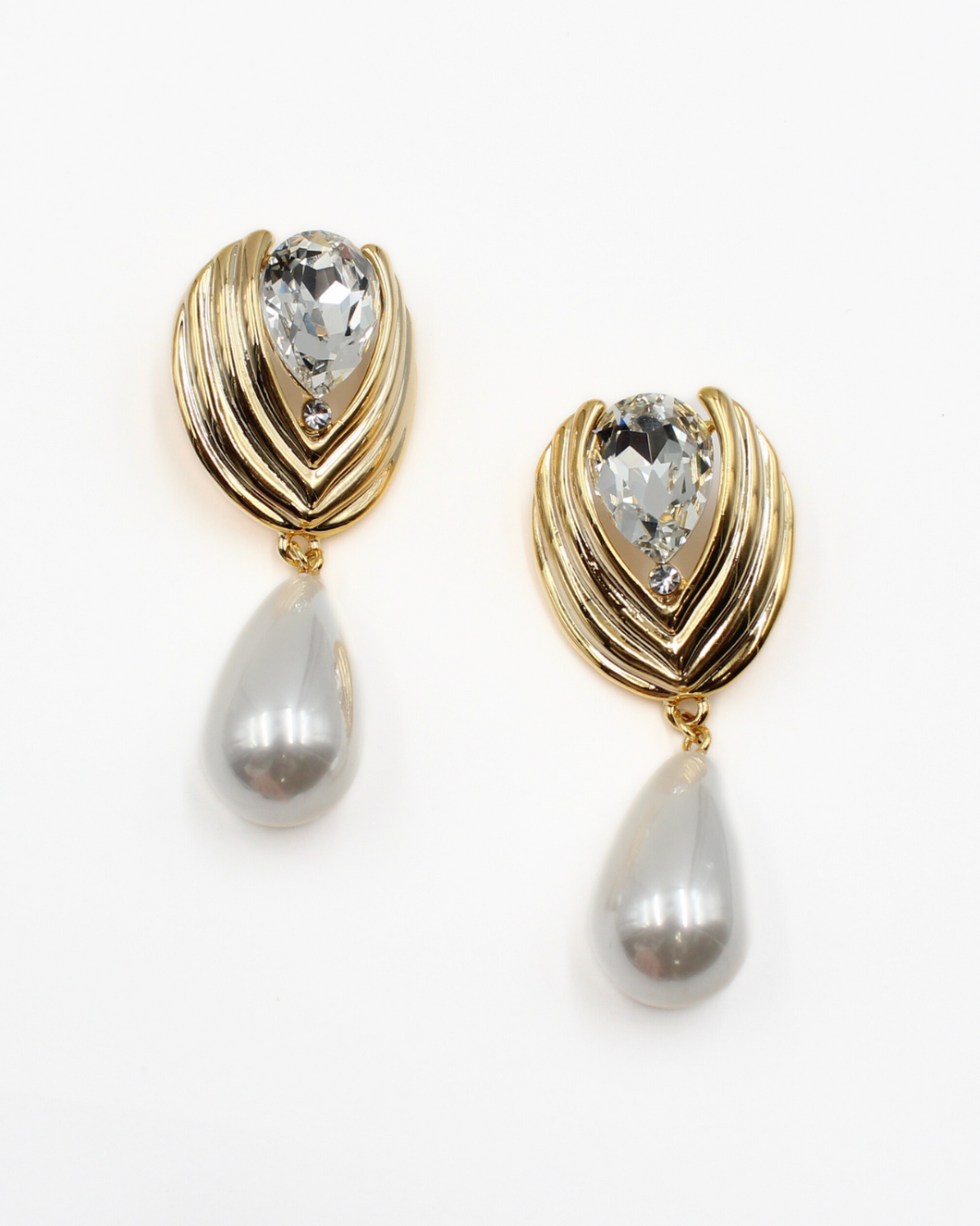 Eternal Elegance Pearl Drop Earrings