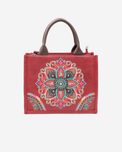 Load image into Gallery viewer, Western Lotus Tote Bag
