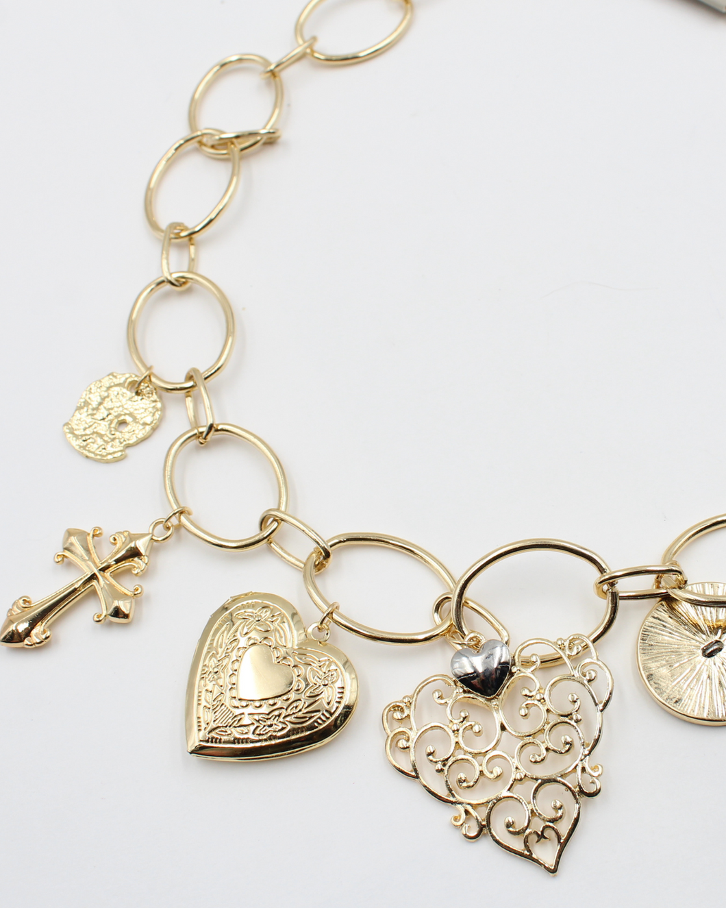 Forsythia Heart Necklace