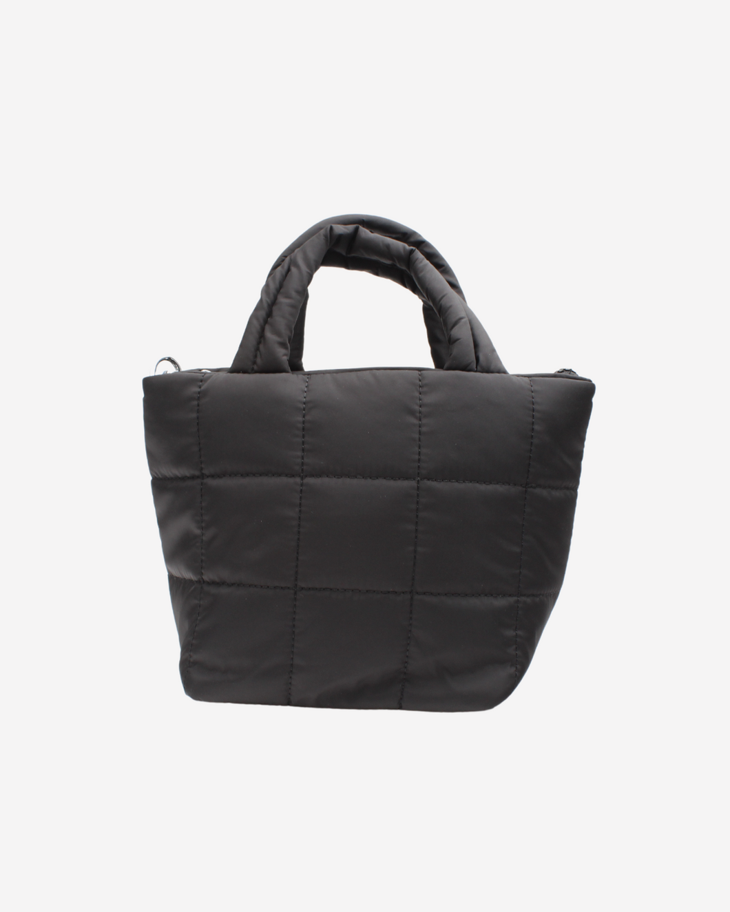 Mini Puffer Black Tote Bag – Sam Moon Trading Mini Puffer Black Tote Bag – Sam Moon Trading