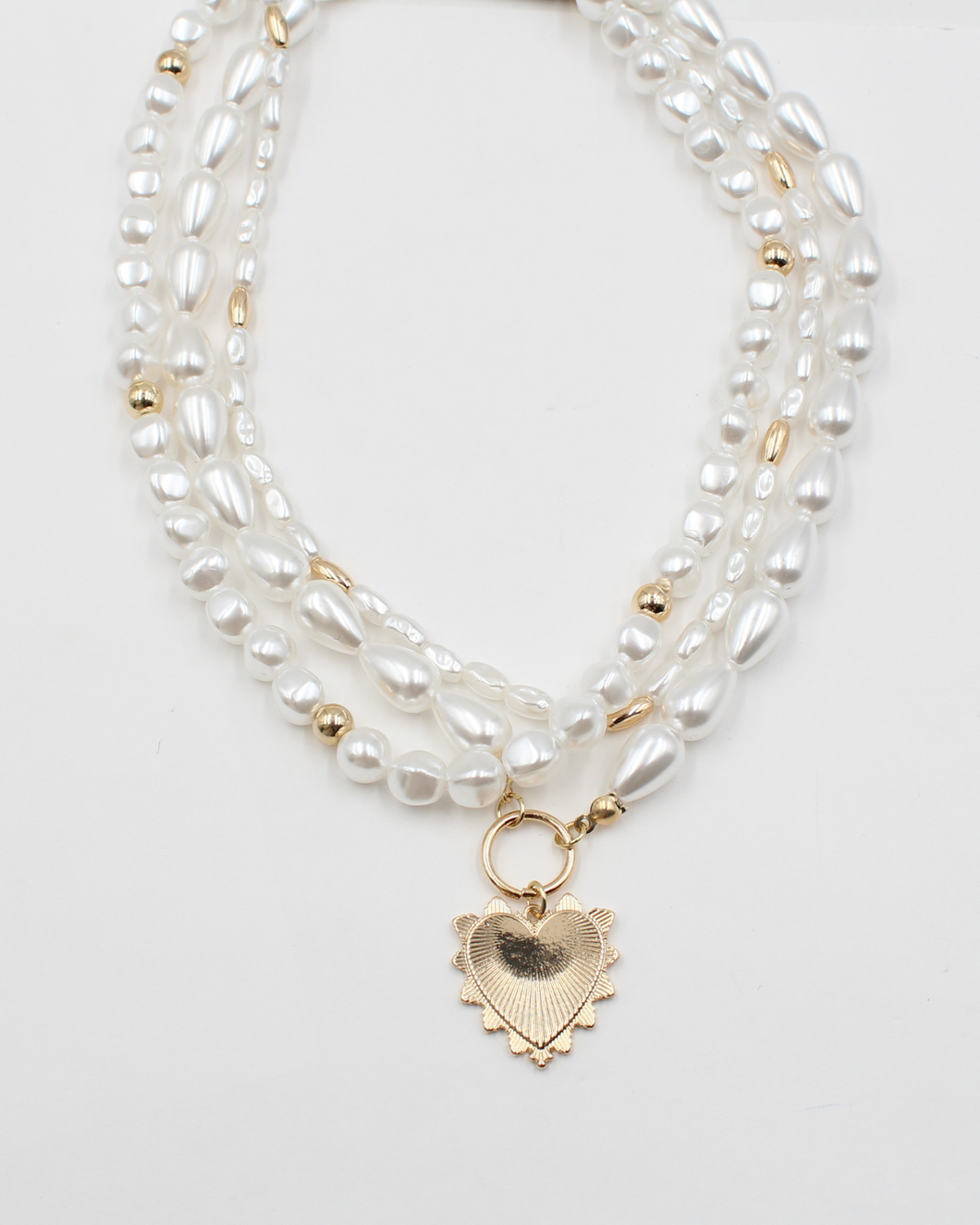 Heart of Pearl Necklace