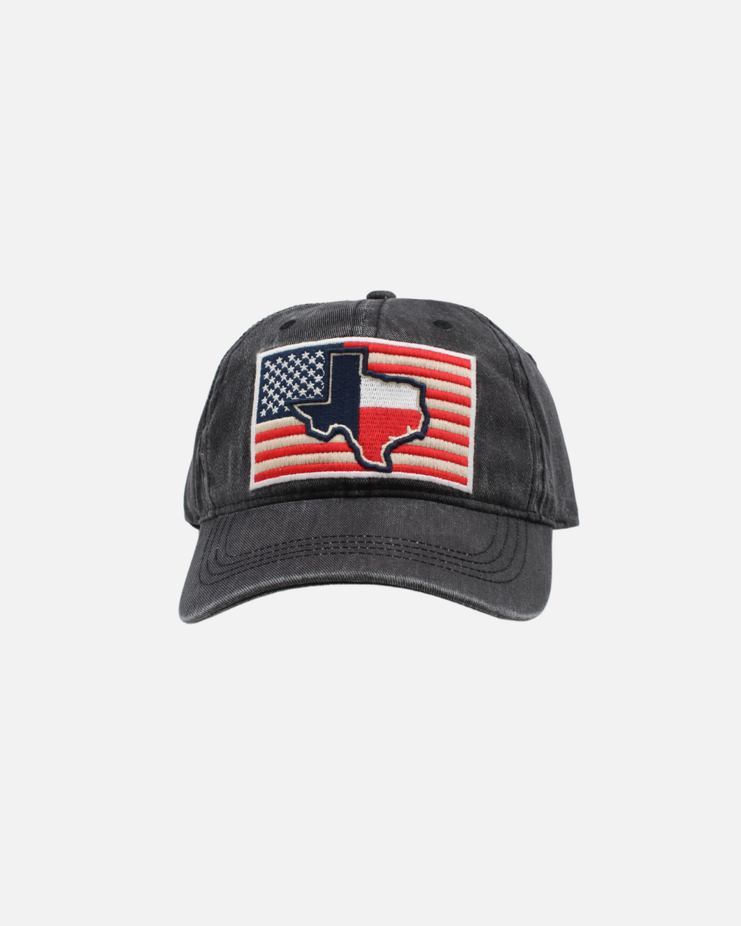 Texas State & U.S Flag Cap