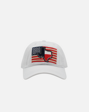 Load image into Gallery viewer, Texas State &amp; U.S Flag Cap
