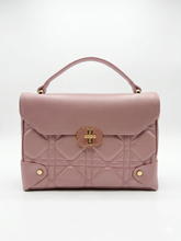 Load image into Gallery viewer, The Blush Rose Quilted Satchel
