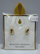 Load image into Gallery viewer, 18K Gold Filled Teardrop Earrings
