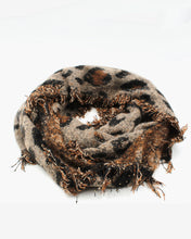 Load image into Gallery viewer, Leopard Print Large Scarf/Shawl
