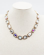 Load image into Gallery viewer, Square Stone Collar Necklace
