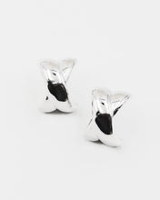 Load image into Gallery viewer, Smooth Metal X Earrings
