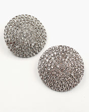 Load image into Gallery viewer, Rhinestone Button Earrings
